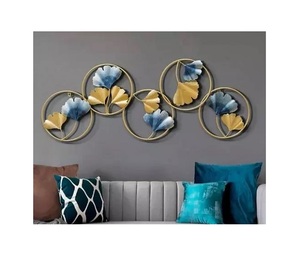 Tentures murales en métal à prix abordable Décoration murale en aluminium Art mural pour la maison, hôtel, salon, luxe, fait à la main en Inde - Product Image 5