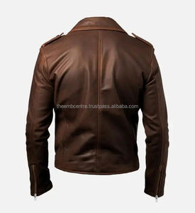 Chaquetas de cuero para hombre de Otoño Invierno 2025, cómodas y a la moda, nuevo estilo de diseño, chaqueta a precio de venta al por mayor para hombre - Product Image 4