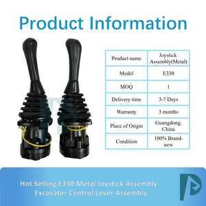 Pièces de cabine métalliques neuves de haute qualité, joystick de commande E330 E345B pour excavatrice E330 E345B, pour les industries du commerce de détail et de la construction - Product Image 3
