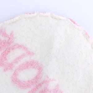 หมวกบีนนี่พิมพ์ลายสกรีนผ้าไหมหมวกบีนนี่หมวกไหมพรมแนวสตรีทผ้าขน100% หมวกบีนนี่มาใหม่ - Product Image 5