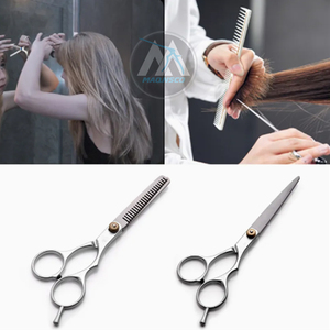 Ciseaux de coupe professionnels MAQNSCO, ciseaux de salon, ciseaux de coiffure, ensemble d'outils - Product Image 4