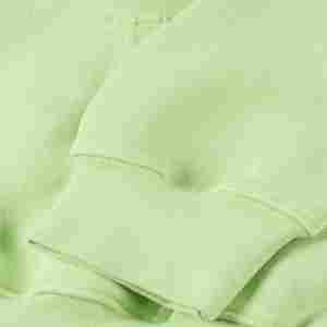 100% coton hommes personnalisé brodé Logo français tissu polaire doublé sweats à capuche surdimensionnés sweats solide motif uni hiver - Product Image 3