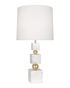 Royal Look Villas Decorative Grey Marble Table <b>Lamp</b> with <b>Black</b> <b>Lamp</b> Shade <b>Gold</b> Finish Switch Control for Home Hotel Lighting - Product Image 6