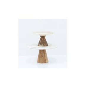 <b>Marble</b> <b>Cake</b> <b>Stand</b> with Metal Brass Gold Metal <b>Cake</b> <b>Stand</b> with <b>Marble</b> Top Luxury <b>Marble</b> Dessert <b>Stand</b> - Product Image 2
