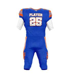 Camiseta de fútbol americano con impresión por sublimación, camisetas de fútbol americano con nombre personalizado - Product Image 3