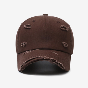 หมวกเบสบอลของผู้ชายแบบปรับได้หมวกแนวสปอร์ต/วินเทจ/ ทางการพร้อมโลโก้ปักลวดลายสวมใส่สบาย - Product Image 5