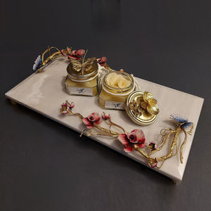 Bandejas Decorativas Elegantes de Metal a Precio Atractivo, Bandeja de Espejo Metálica Rectangular para Mesa - Product Image 6