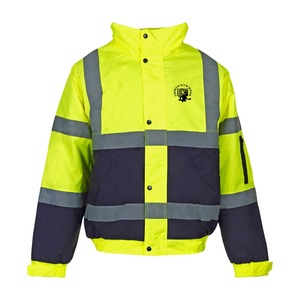 Veste de sécurité réfléchissante pour adultes, en polaire, certifiée CE, respirante, pour le travail, vente en gros d'usine - Product Image 3