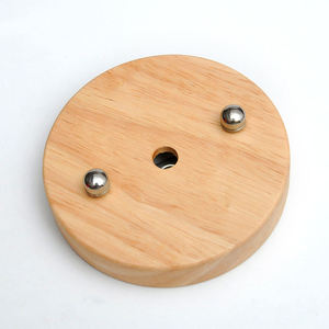 Iluminación Luz Canopy Lampara Madera Vintage Techo Rosa - Product Image 1