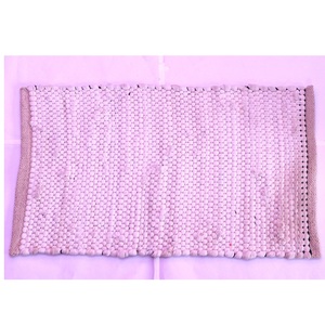 Alfombrillas de interior de algodón respetuosas con el medio ambiente hechas a mano alfombras de centro con altura de pila de felpa hechas a mano - Product Image 5