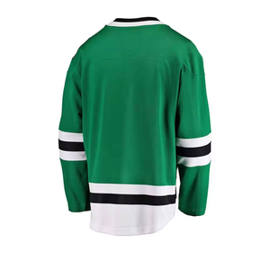 Maillot de hockey sur glace unisexe 2025 à manches longues, personnalisable avec nom et numéro, imprimé par transfert thermique, 100 % polyester, séchage rapide, évacuation de l'humidité - Product Image 2
