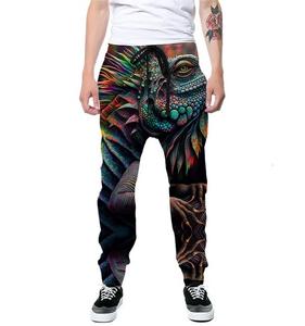 Pantalones de chándal de sublimación con logotipo personalizado para hombre, pantalones de sublimación en blanco unisex transpirables - Product Image 5