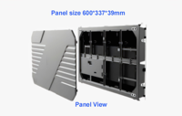 Téléviseur LED sans fil ultra-fin M-Shine 135 pouces 4K/2K pliable tout-en-un pour commerce de détail, centre commercial, magasin de détail