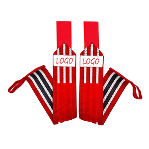 High Quality Custom Logo Printing Pure Cotton Wrist Wraps <b>Bandage</b> Boxing Low Price Wrist Support Wraps for Gym Training - Product Image 1