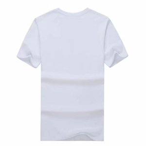 T-shirt pour hommes en coton, T-shirts pour hommes surdimensionnés personnalisés, T-shirt blanc personnalisé pour hommes, expédition DDP - Product Image 2