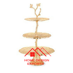 Décor fini en argent 2025 décor de fête de mariage supports de gâteau de luxe sur décorations de dessus en marbre meilleur vendeur - Product Image 2