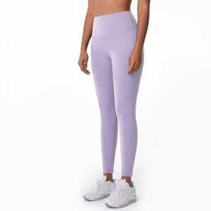 Venta caliente Nuevos pantalones de yoga Para las mujeres de cintura alta Hip-lift pantalones recortados apretados de alta elasticidad Gimnasio Leggings - Product Image 5