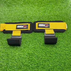 Correas de Levantamiento de Pesas Ajustables de Alta Resistencia, Ligeras, de ABS, con Agarre Acolchado para Mejorar el Agarre en Dominadas y Peso Muerto, para Gimnasio - Product Image 1