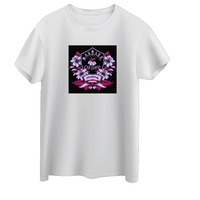 T-shirt court décontracté basique personnalisé pour femme, 100 % coton 160 g/m², imprimé de haute qualité, uni, boutonné, toutes saisons, grandes tailles