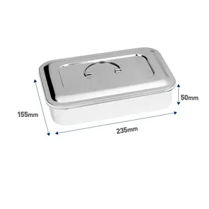 Equipo profesional de hospital Instrumento quirúrgico de acero inoxidable Impresión Holloware Bandejas - Product Image 4
