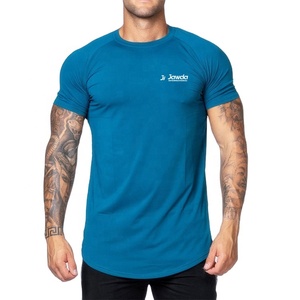 T-shirt vierge en gros personnalisable 100 % coton avec logo pour homme – Impression unie, blanc, noir, décontracté - Product Image 1