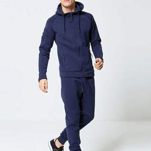 Ropa de calle informal de manga larga de gran tamaño para hombre, chándales, conjunto de deportes de invierno con logotipo personalizado, ropa de hombre para chándales de invierno - Product Image 1