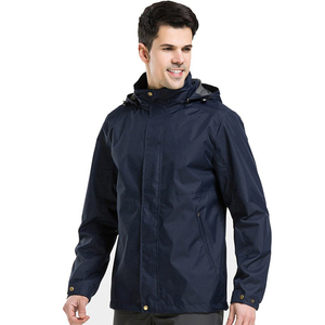Veste coupe-vent de fabricant professionnel de couleur personnalisée pour hommes Meilleur prix Coupe-vent d'hiver - Product Image 3