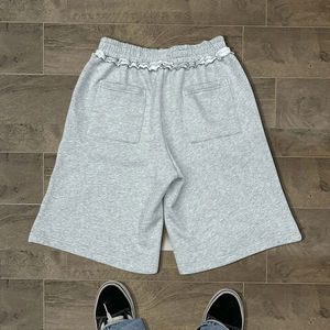 OEM 2026 Plain Custom Men's French Terry 100% Cotton Casual Style <b>Elastic</b> Waist <b>Strings</b> Anti-Wrinkle Eco-Friendly - Product Image 3