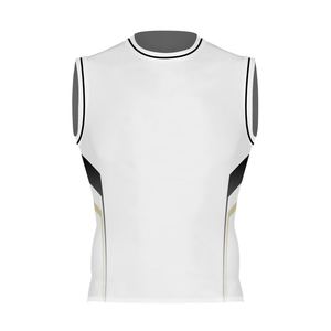 Ensemble uniforme de football américain sans manches dynamique 7v7, édition jeunesse, maillot de compression sublimé, vêtements d'équipe - Product Image 2