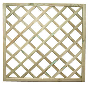 Grigliato in Pino Impregnato Mod.35 Cm.90x90h - Product Image 1
