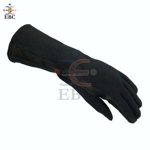 ถุงมือตรวจจับเข็ม ถุงมือกันเหงื่อสำหรับนักบิน ถุงมือยาวถึงข้อมือ ถุงมือหนังแกะนัปป้า ถุงมือหนังที่เป็นมิตรกับสิ่งแวดล้อม - Product Image 6