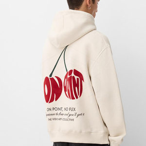 เสื้อฮู้ดโอเวอร์ไซส์สำหรับผู้ชายทรงโอเวอร์ไซส์ระบายอากาศออกแบบได้ตามต้องการ - Product Image 2