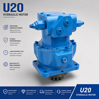 Moteur hydraulique d'orientation RB511-6128 RB411-6128 pour mini-excavatrice U20 U25-3 U25-5, moteur orbital d'orientation, ensemble d'entraînement pivotant, neuf