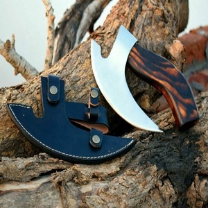 ขวานปลอกหนังสำหรับผู้ชายขวานตัดพิซซ่าไวกิ้งแบบดั้งเดิม - Product Image 5