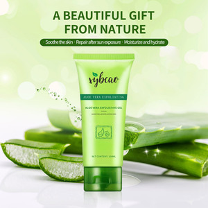 Gel Esfoliante all'Aloe Vera Idratante Nutriente Ammorbidente Rimozione Pelle Morta Viso e Corpo Tutti <span class=keywords><strong>i</strong></span> Tipi di Pelle Pelle Radiosa - Product Image 1