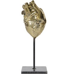 Sculpture antique et intérieure moderne en aluminium, accessoires d'ornement, artisanat d'art en gros, sculpture dorée de luxe décorative pour la maison - Product Image 5