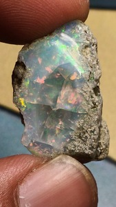 AAA พลอยโอปอลจากเอธิโอเปียขัดเงาหยาบหินโอปอลจากเอธิโอเปียอัญมณีหลวมพลอยหยาบจากธรรมชาติสำหรับทำหิน - Product Image 5