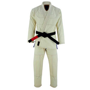 Conjunto de Uniforme de Entrenamiento de Jiu Jitsu BJJ Unisex, 100% Algodón, Transpirable, Duradero, de Secado Rápido, Ligero y Cómodo - Product Image 2