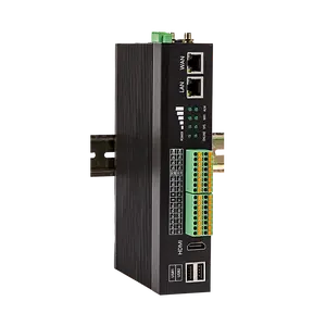 Industrial Di Do Ethernet Modbus Protocol Plc Iot Rs485 Mqtt Knooppunt Rood 4G Gateway