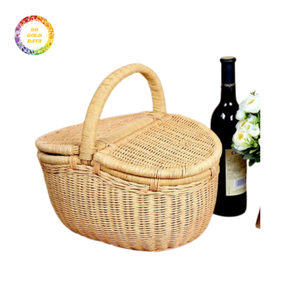 Cesta de ratán tejida para almacenamiento: asequible y resistente, ideal para organizar cualquier habitación de su hogar - Product Image 3