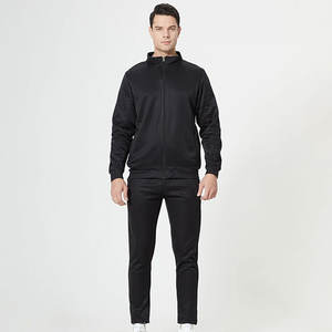 ชุดวอร์มวิ่งออกกำลังกายสำหรับผู้ชาย ฤดูหนาว ระบายอากาศ แห้งเร็ว ผลิตจากโพลีเอสเตอร์/คอตตอน ชุดกีฬาสำหรับออกกำลังกายในยิม คุณภาพสูง ขายส่ง - Product Image 2