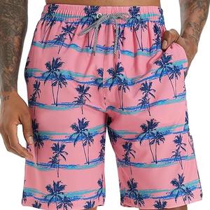 High Quality Plus Size Double <b>Layer</b> Woolen Formal Shorts for Men Polyester/Cotton Quick-Drying Boxy Drawstring Closure Solid - Product Image 3