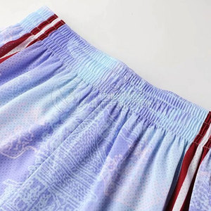 Ensemble d'uniformes de basket-ball imprimés personnalisés, maillot et short pour hommes, kit de vêtements de sport, uniforme d'équipe de basket-ball pour hommes - Product Image 5