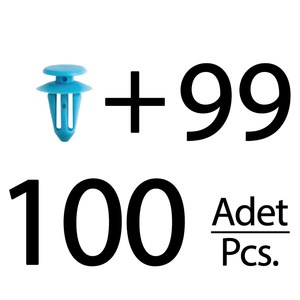 Clips para Panel de Puerta para Fiat Fiorino - 100 Piezas - Product Image 1