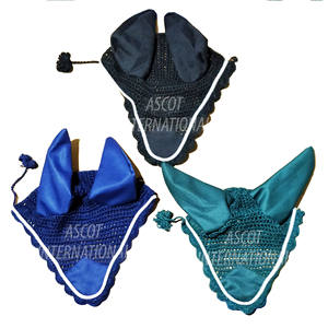 Capuchas de oreja de caballo de Venta caliente gorro volador hecho de algodón puro cómodo para uso ecuestre al por mayor - Product Image 5