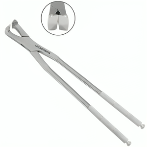 Fórceps de esparcidor molar de caballo de acero inoxidable de calidad superior, instrumento dental de caballo, fórceps equinos de esparcidor de 19 pulgadas - Product Image 2