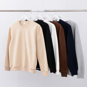 Logo personnalisé 420g polaire ras du cou sweat-shirt pour hommes et femmes automne et hiver polyvalent polaire rembourré haut à capuche - Product Image 1