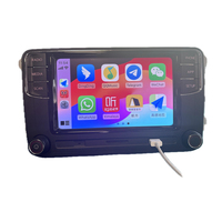 Autoradio Exploter RCD330 187B, unité centrale, pièces d'origine VW, écran tactile 7'', 2DIN, Android Auto sans fil, GPS, navigation vocale
