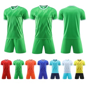 Maillot de football personnalisé, kit de football, maillot de football à séchage rapide, ensemble bleu jaune, maillots sublimés, uniformes de football, livraison directe - Product Image 2