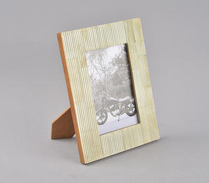 Proveedor indio Bajo MOQ Moderno Corte a mano MDF & Bone beige marco de fotos venta directa de fábrica Personalizable Fabricante Proveedor - Product Image 2